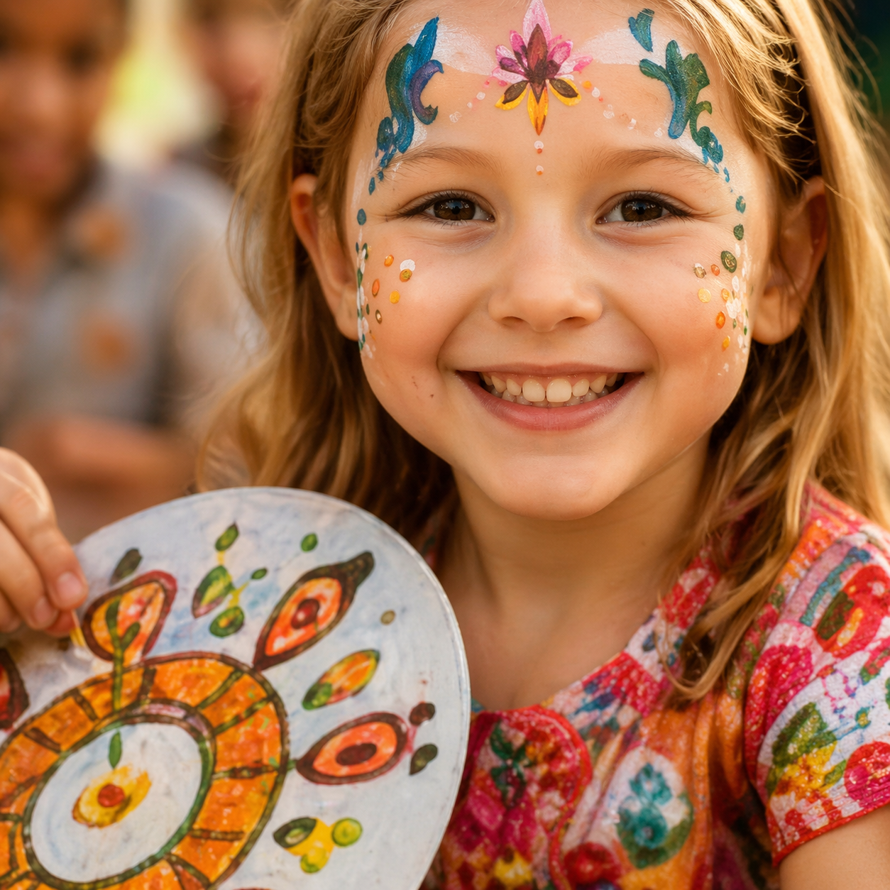 Face painting activity