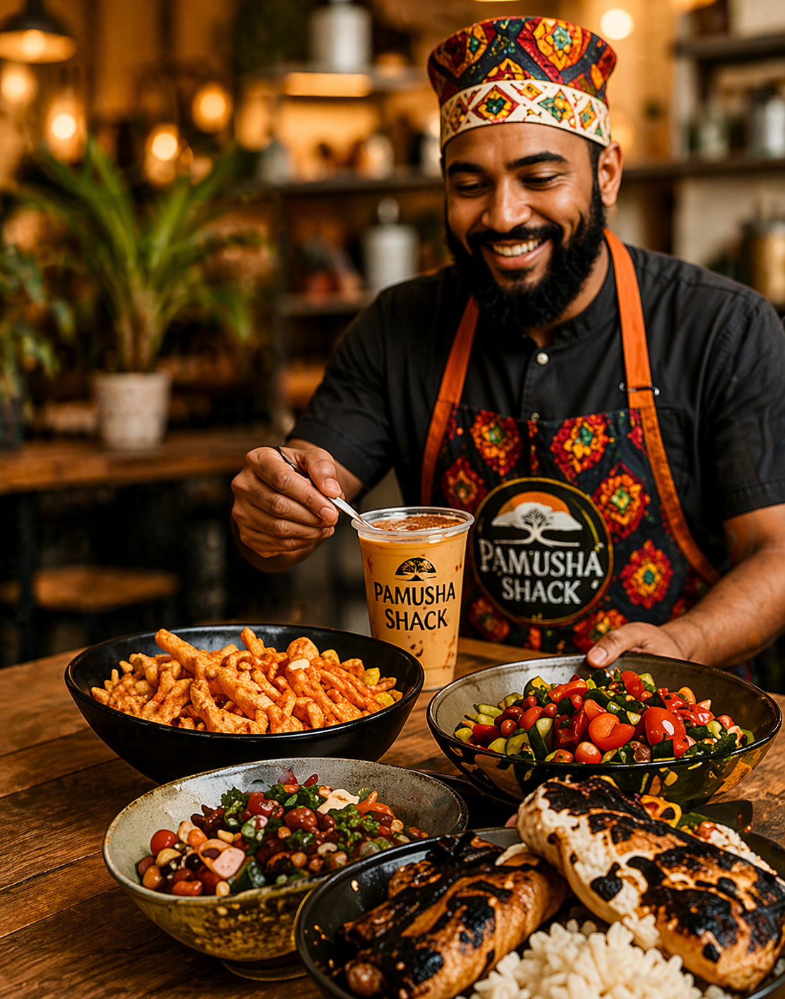 Pamusha Shack food and community gathering
